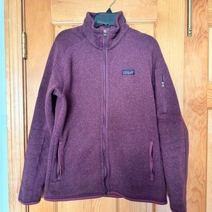 Patagonia full zip women’s better sweater